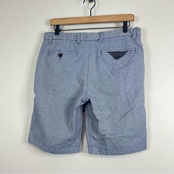 Ted Baker Heathered Blue Bermuda Shorts 30R - Picture 5 of 5
